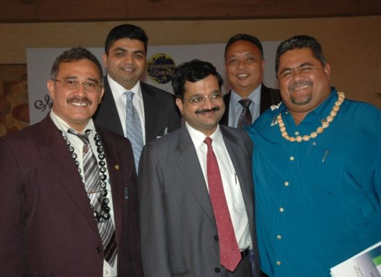 Mr. Rajiv Podar along with Ministers from Samoa